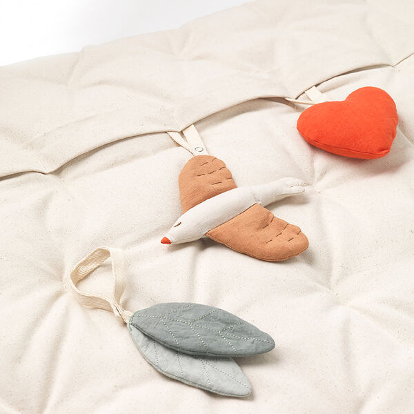 Meri Play Mattress, songbirds, Dear April