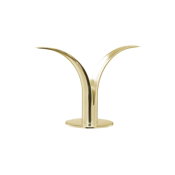 Liljen Kerzenhalter, messing, Skultuna