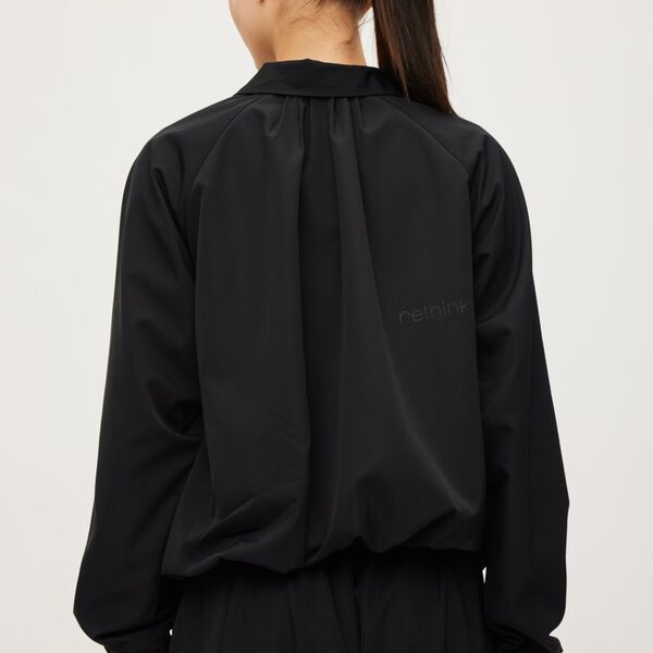 Track Jacket Billow, black, Rethinkit
