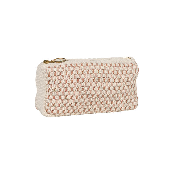 Knitted Clutch Multi, beige-rose-brown Knitted Clutch Multi, beige-rose-brown, By LOHN