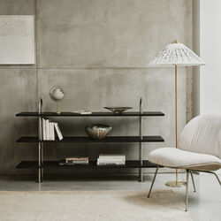 Keen Shelving, steel/ash veneer, GUBI