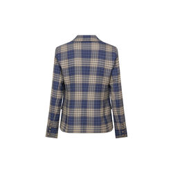 MMBlake karierter Blazer, crown blue, MOS MOSH