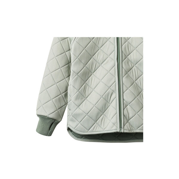Thermo jacke Loui, green stripe, Wheat