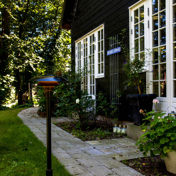 PH 3-2&frac12; Bollard, black, Louis Poulsen