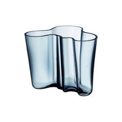 Aalto Vase, recyceltes Glas, Iittala