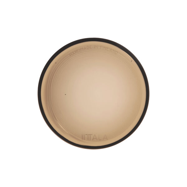 Glass platter, linen, Iittala