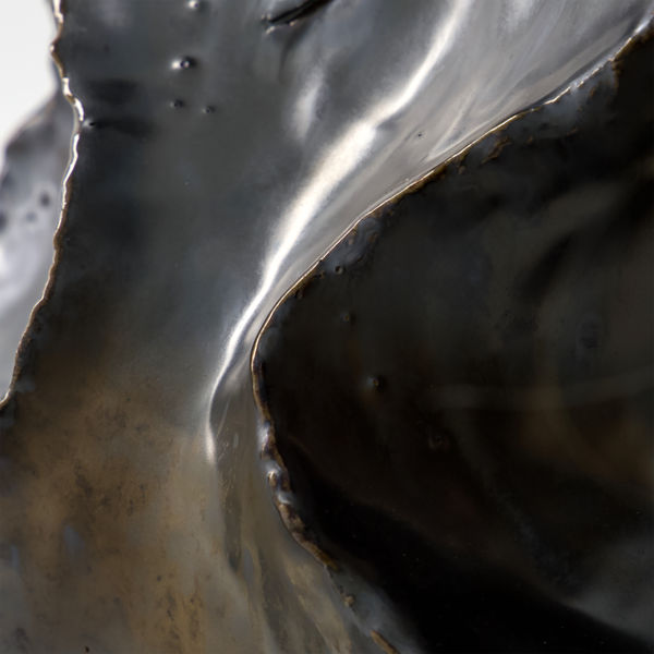 HDWaves Vase, antikmetallisch, House Doctor