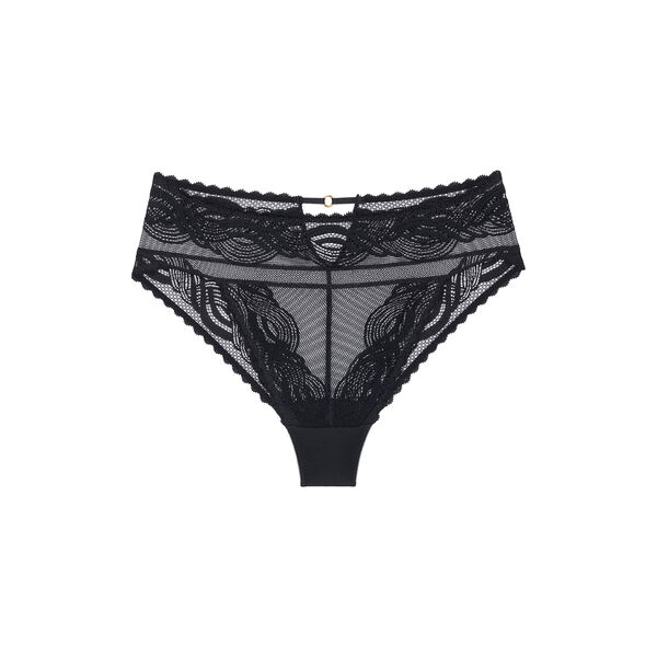 Hypnotic Spotlight Brazilian mit hohem Beinausschnitt, black, Triumph