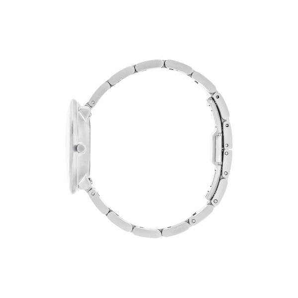 Bankers Wrist Watch, white/steel/steel Bankers Wrist Watch, white/steel/steel, Arne Jacobsen Watches