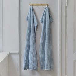 STRIPE 1979 Towel, blue hour, Georg Jensen Damask