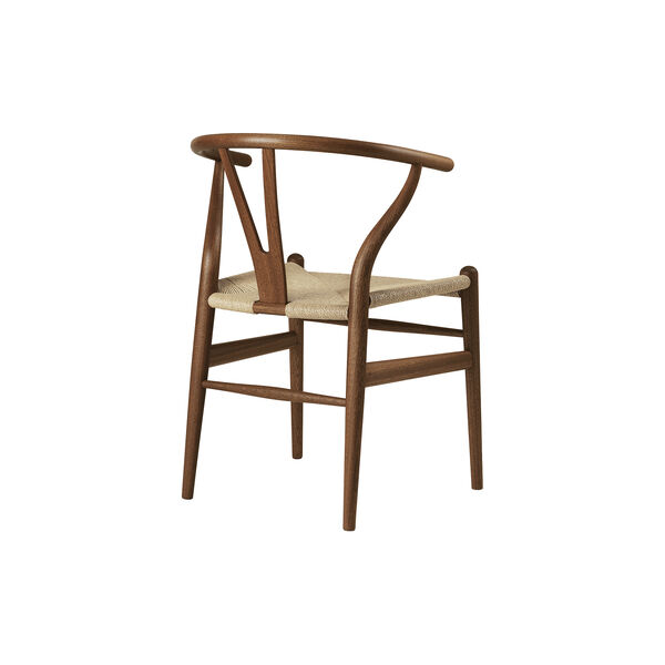 CH24 Wish Bone Chair, oiled mahogany/natural CH24 Wish Bone Chair, oiled mahogany/natural, Carl Hansen & Søn