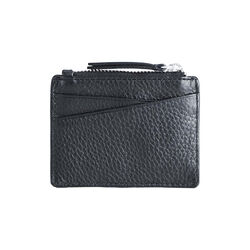 FreyMBG Zip Card Holder, grain black, Markberg