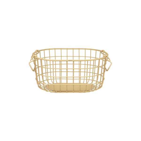 KAGO Storage basket Round S, new wheat, Blomus