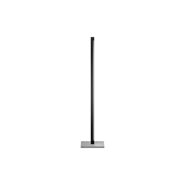 INLAY F1 LINEAR Floor Lamp, matt black/satin silver, LIGHT-POINT