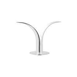 Liljen Kerzenhalter, silber, Skultuna
