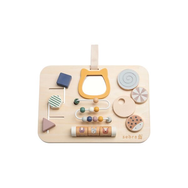 Woodland Wooden Activity Panel, Sebra