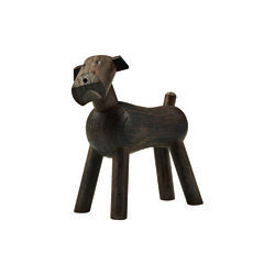Kay Bojesen Hund Tim, ger&auml;ucherte Eiche, Kay Bojesen Denmark