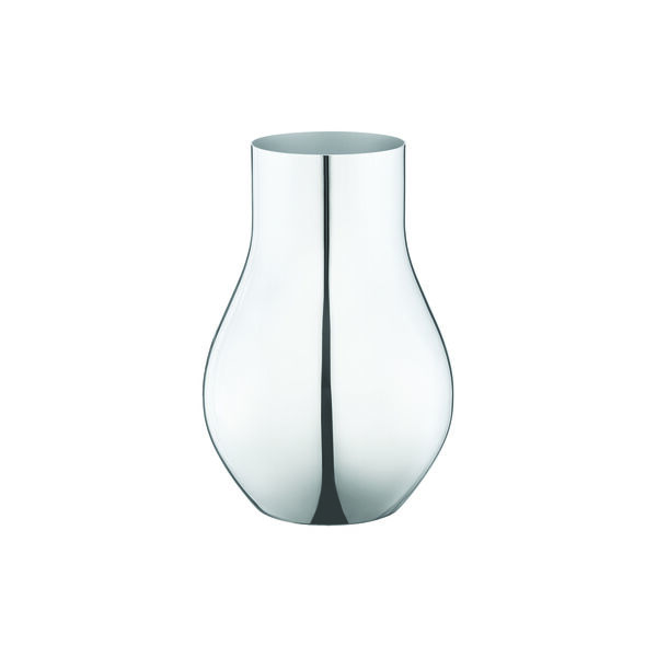 Cafu Vase, steel, Georg Jensen