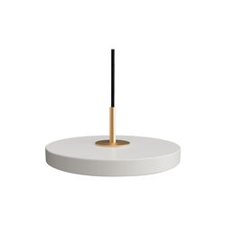 Asteria Micro Pendant, nuance mist/brass, UMAGE