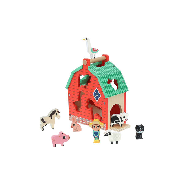 Bauernhof-Steckkasten, Vilac