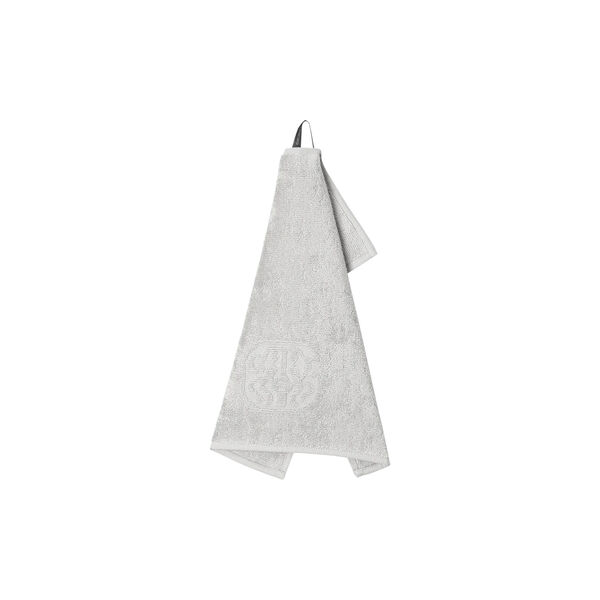 DAMASK TERRY facecloth, platinium grey, Georg Jensen Damask