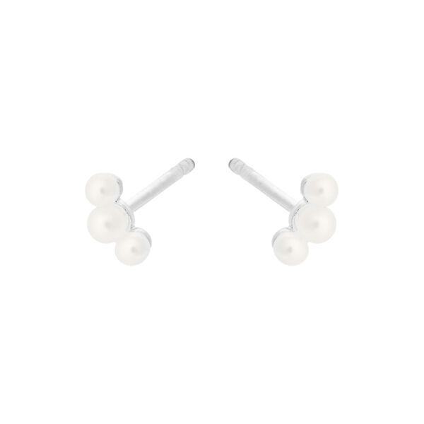 Ocean Pearl Earsticks, silver, Pernille Corydon Jewellery
