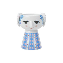 Eva Kerzenhalter, blau, Bjørn Wiinblad