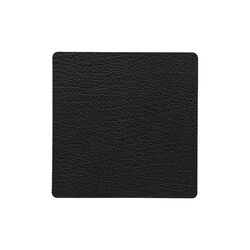 Bull glass mat Square, black, LIND DNA