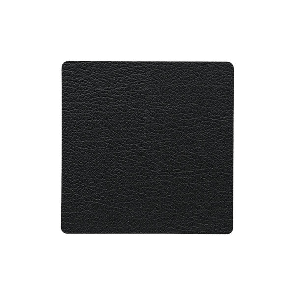 Bull glass mat Square, black, LIND DNA