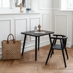 Storm Kinderstuhl, schwarz lackierte eiche, OAKLINGS