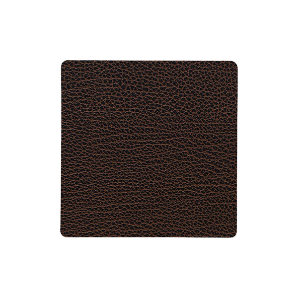 Bull glass mat Square, brown, LIND DNA