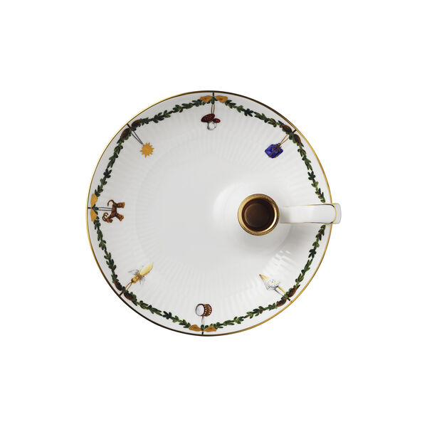 Star Fluted Christmas Kerzenhalter, Royal Copenhagen