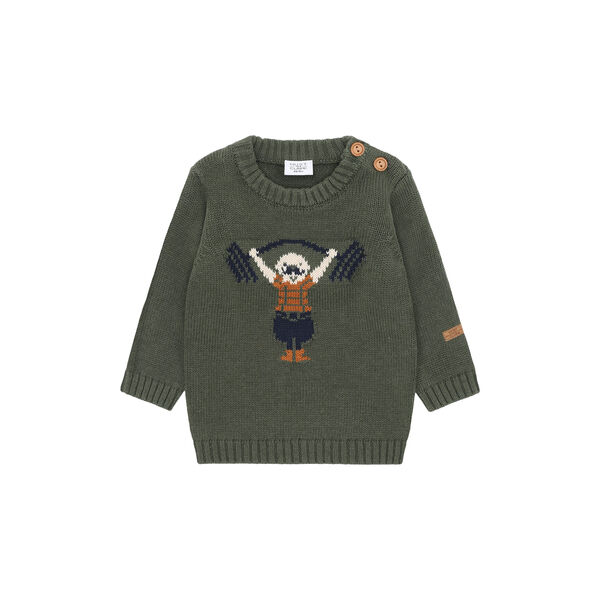 Hcpilou Strong Man Pullover, ivy melange, Hust & Claire