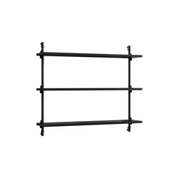 Wall Shelving Small, black/black, MOEBE