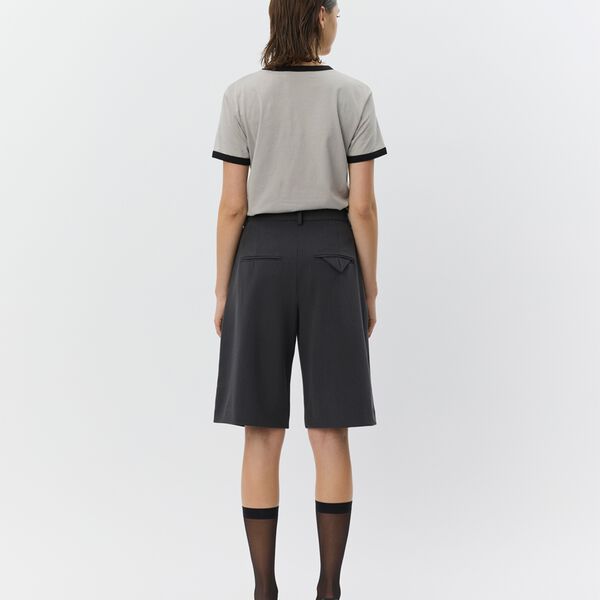 ElsaSW Bermuda-Shorts aus Anzugstoff, dark grey, Sofie Schnoor