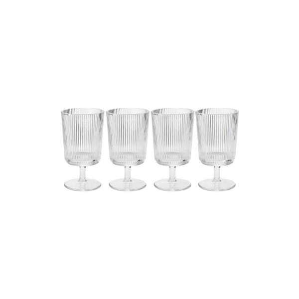 Pilastro wine glass 4 pcs, clear, Stelton