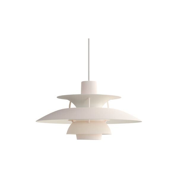 PH 5 Mini Monochrome Pendant, monochrome pale blush, Louis Poulsen