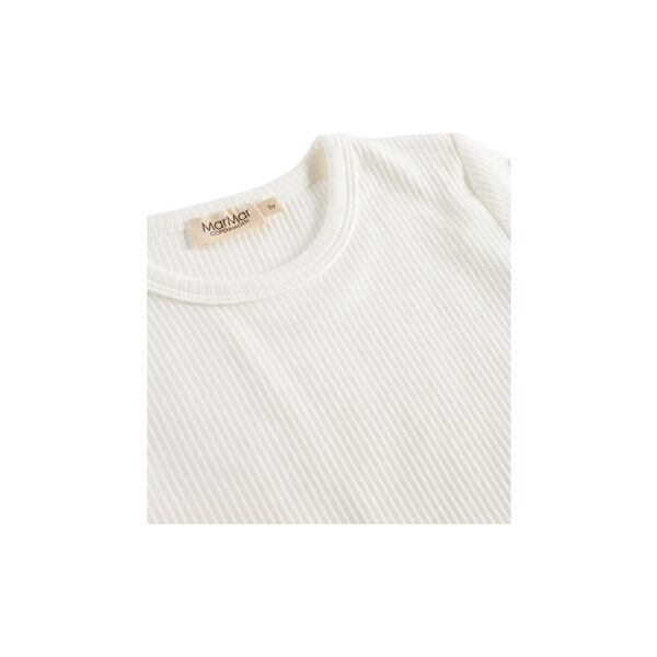 Plain Tee LS T-shirt, gentle white, MarMar Copenhagen