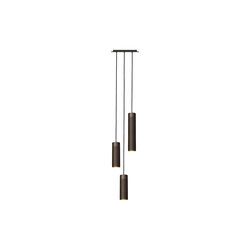 Patrone Cluster Ceiling Lamp Small, browned brass, Thorup Copenhagen