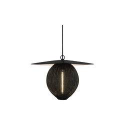 Satellite Pendelleuchte M, midnight black, GUBI