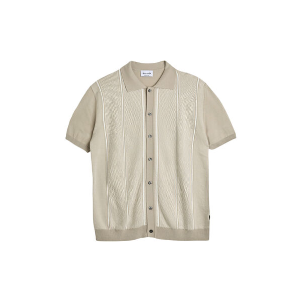 5629 - Polo Shirt, pattern, SAND Copenhagen