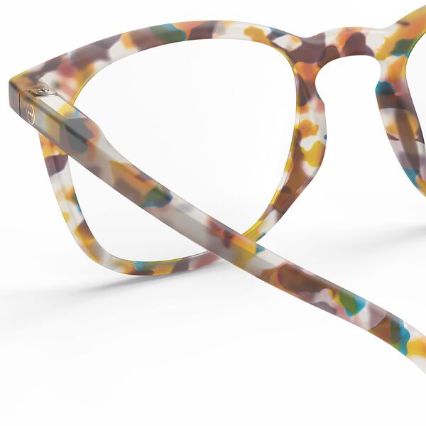 #E READING Brillen, blue tortoise, IZIPIZI