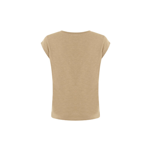 CC Heart Basic-T-Shirt, warm sand, Coster Copenhagen