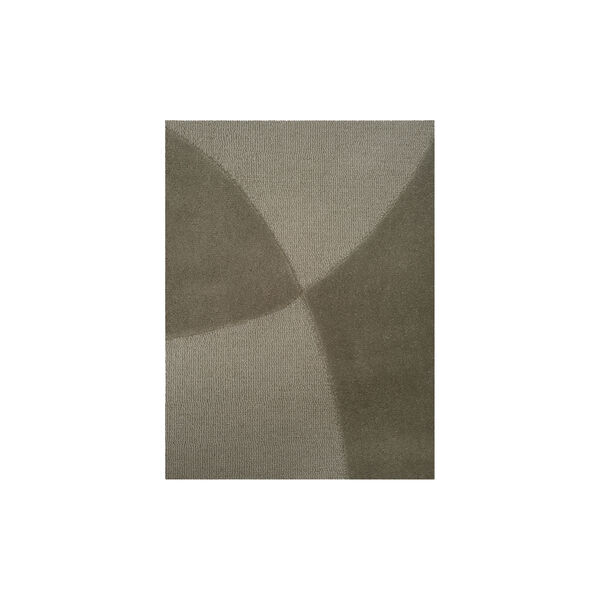 Split Plains Rug, moss, Linie Design