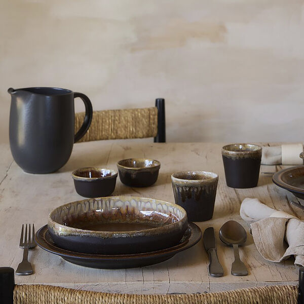 Poterie Soup plate &Oslash; 22 cm, mocca, Costa Nova