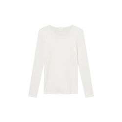 Gertrud Pointelle Blouse, white, Studio Feder