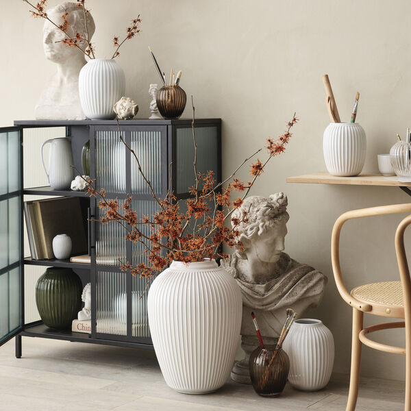 Hammersh&oslash;i Bodenvase, wei&szlig;, K&auml;hler