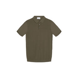 5445 - Retro-Poloshirt, brown, SAND Copenhagen