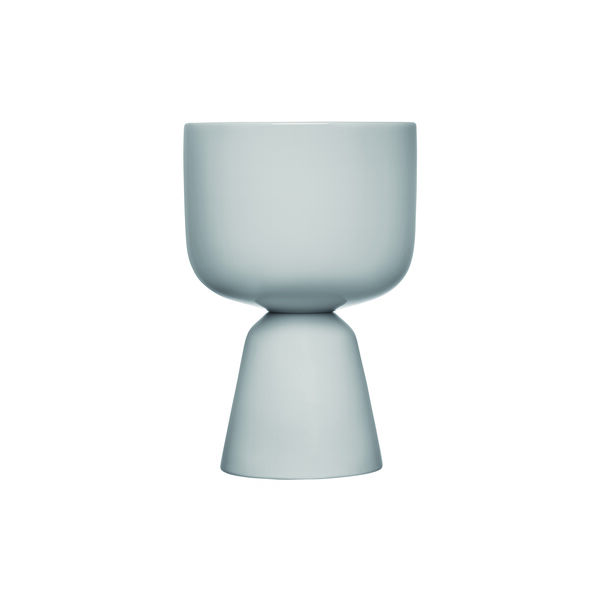 Nappula Flowerpot small, pale grey, Iittala