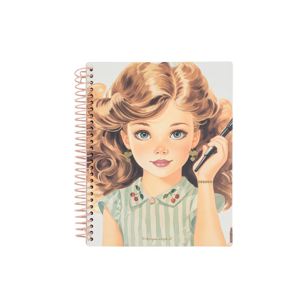 Glam Me Up Stickerbuch, blush Glam Me Up Stickerbuch, blush, Konges Sløjd